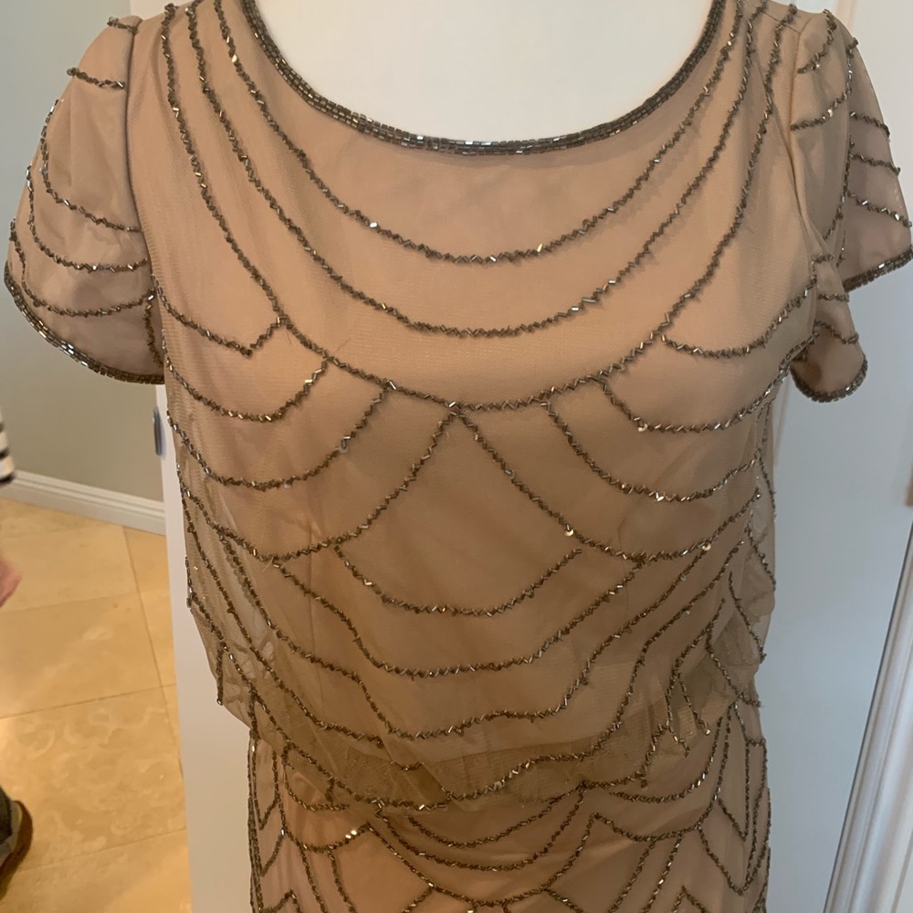 Adrianna Papell floor length gown size 6p